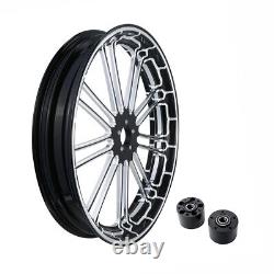 21'' Front &18'' Rear Wheel Rim Dual Hubs Fit For Harley Electra Glide 2009-Up