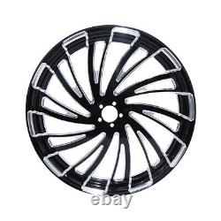 21 Front 18'' Rear Wheel Rim with Hub Fit For Harley Touring Street Glide 2008-Up