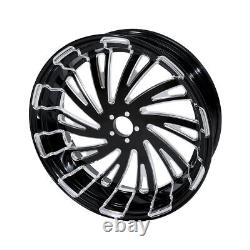 21 Front 18'' Rear Wheel Rim with Hub Fit For Harley Touring Street Glide 2008-Up