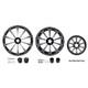 21 Front & 18 Rear Wheel Rims Dual Disc Hub Belt Pulley Fit For Touring 97-08