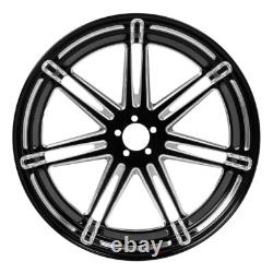 21 Front & Rear Wheel Rim Single Disc Hubs Fit For Harley Touring 2009-2023