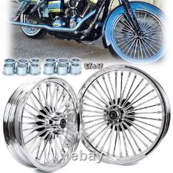 21x3.5 18x3.5 Fat Spoke Wheels Rim For Harley Softail Heritage Classic Custom