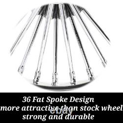 21x3.5 18x3.5 Fat Spoke Wheels Rim For Harley Softail Heritage Classic Custom