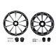 23'' Front 18 Rear Wheel Rim Dual Disc Hub Fit For Harley Street Glide 08-23