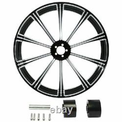 23'' Front 18 Rear Wheel Rim Dual Disc Hub Fit For Harley Street Glide 08-23