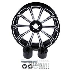 23'' Front 18 Rear Wheel Rim Dual Disc Hub Fit For Harley Street Glide 08-23