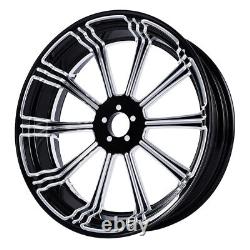 23'' Front 18 Rear Wheel Rim Dual Disc Hub Fit For Harley Street Glide 08-23