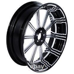 23'' Front 18 Rear Wheel Rim Dual Disc Hub Fit For Harley Street Glide 08-23