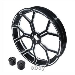 23 Front 18 Rear Wheel Rim Dual Disc Hub Fit For Harley Street Glide 09-23 23