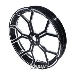 23 Front 18 Rear Wheel Rim Dual Disc Hub Fit For Harley Street Glide 09-23 23