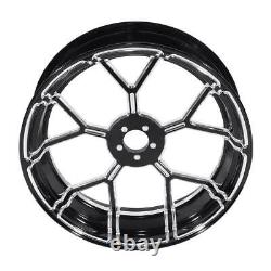 23 Front 18 Rear Wheel Rim Dual Disc Hub Fit For Harley Street Glide 09-23 23