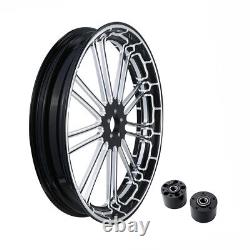 23'' Front &18'' Rear Wheel Rim Dual Hubs Fit For Harley Touring Glide 2008-2022