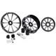 23 Front 18'' Rear Wheel Rim Hub & Belt Pulley Fit For Harley Road Glide 09-23