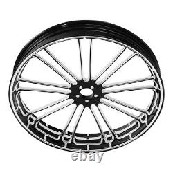 23'' Front 18'' Rear Wheel Rim Single Disc Hub Fit For Harley Electra Glide 08+