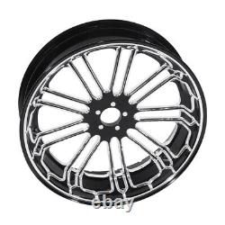 23'' Front 18'' Rear Wheel Rim Single Disc Hub Fit For Harley Electra Glide 08+
