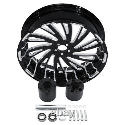 23 Front 18'' Rear Wheels Rim With Disc Hub Fit For HarleyTouring 2008-2022 2021