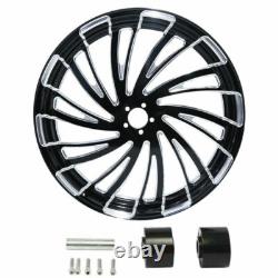 23 Front 18 Rear Wheels Rim with Disc Hub Fit For Harley Electra Glide 2009-2023