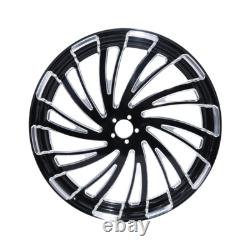 23 Front 18 Rear Wheels Rim with Disc Hub Fit For Harley Electra Glide 2009-2023