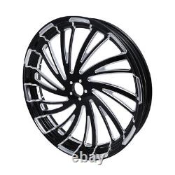 23 Front 18 Rear Wheels Rim with Disc Hub Fit For Harley Electra Glide 2009-2023