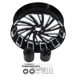 23 Front 18 Rear Wheels Rim with Disc Hub Fit For Harley Electra Glide 2009-2023