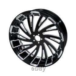 23 Front 18 Rear Wheels Rim with Disc Hub Fit For Harley Electra Glide 2009-2023