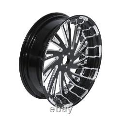 23 Front 18'' Rear Wheels Rim with Disc Hub Fit For Harley Road King Glide 08-23