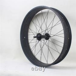 26X4.0in Snowbike Wheelset Beach ATV Fat Bike Front / Rear Wheels 36 Holes Disc