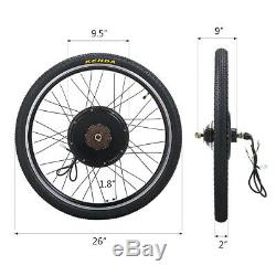 26 48V 1000W Speed Electric Bicycle Bike Front Rear Wheel Motor Conversion Kit
