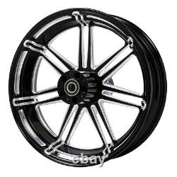 26'' Front 18'' Rear Wheel Rim Dual Hub Fit For Harley Touring Non ABS 2008-2022