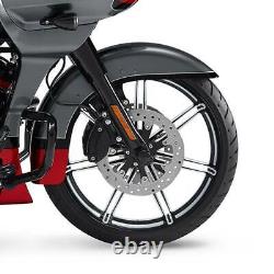 26'' Front &18'' Rear Wheel Rim Single Disc Hub Fit For Harley Road Glide 08-24