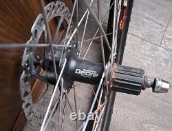 26 Front & Rear Wheel Set Sun Rims Single Track + Maxxis 26x2.4 Tire