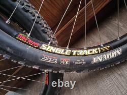 26 Front & Rear Wheel Set Sun Rims Single Track + Maxxis 26x2.4 Tire