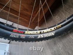 26 Front & Rear Wheel Set Sun Rims Single Track + Maxxis 26x2.4 Tire