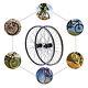 27.5Inch MTB Wheelset Quick Release Front Rear Wheels Black Mountain Bike Wheels