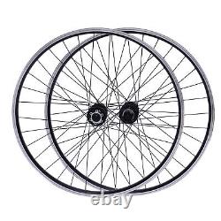 27.5Inch MTB Wheelset Quick Release Front Rear Wheels Black Mountain Bike Wheels