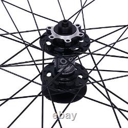 27.5Inch MTB Wheelset Quick Release Front Rear Wheels Black Mountain Bike Wheels