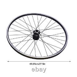 27.5Inch MTB Wheelset Quick Release Front Rear Wheels Black Mountain Bike Wheels