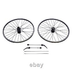 27.5Inch MTB Wheelset Quick Release Front Rear Wheels Black Mountain Bike Wheels