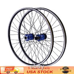27.5'' Aluminum Alloy Front+Rear Wheelset Wheel Mountain Bike Rim Disc Brake MTB