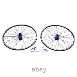 27.5'' Aluminum Alloy Front+Rear Wheelset Wheel Mountain Bike Rim Disc Brake MTB