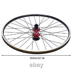 27.5'' Bicycle Front Rear Wheels Set MTB Wheelset Aluminum Alloy Rim Disc Brake