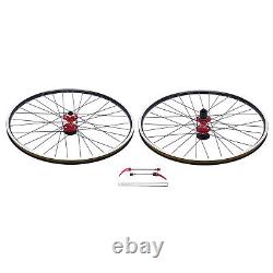 27.5'' Bicycle Front Rear Wheels Set MTB Wheelset Aluminum Alloy Rim Disc Brake