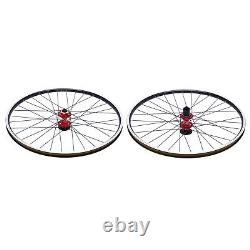 27.5'' Bicycle Front Rear Wheels Set MTB Wheelset Aluminum Alloy Rim Disc Brake