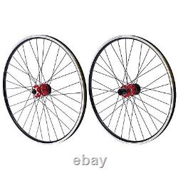 27.5'' Bicycle Front Rear Wheels Set MTB Wheelset Aluminum Alloy Rim Disc Brake