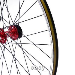 27.5'' Bicycle Front Rear Wheels Set MTB Wheelset Aluminum Alloy Rim Disc Brake
