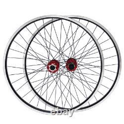 27.5'' Bicycle Front Rear Wheels Set MTB Wheelset Aluminum Alloy Rim Disc Brake