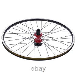 27.5 In Bicycle Front Rear Wheels Set MTB Wheelset Aluminum Alloy Rim Disc Brake