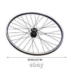 27.5 Quick Release Front Rear Wheels Black Wheels Mountain Bike MTB Wheelset US