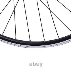 27.5 Quick Release Front Rear Wheels Black Wheels Mountain Bike MTB Wheelset US