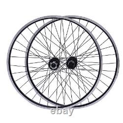 27.5 Quick Release Front Rear Wheels Black Wheels Mountain Bike MTB Wheelset US